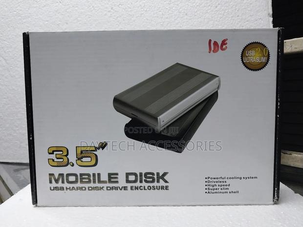 3.5 Inch Ide Hard Drive Enclosure External HDD Disk Usb 2.0 - thumbnail 2