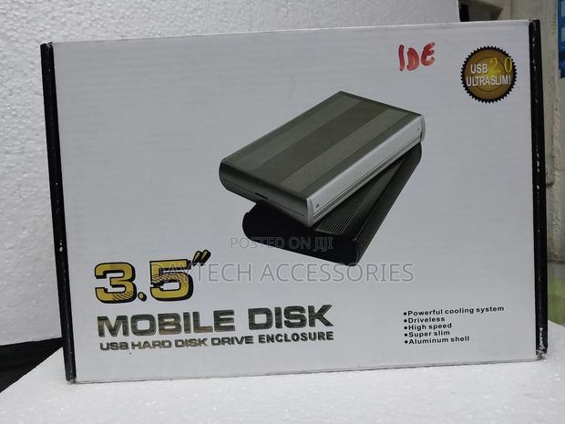 Ide 3.5" External Hard Drive Enclosure - With Power Supply -