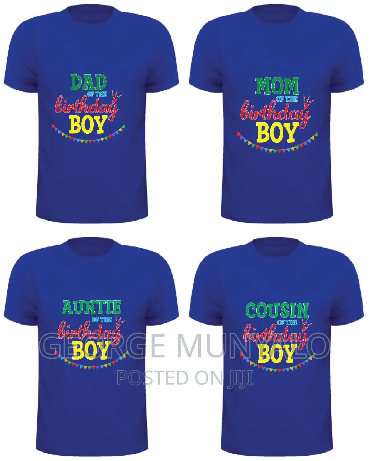 Customized Digital Birthday Printing T-Shirts Services