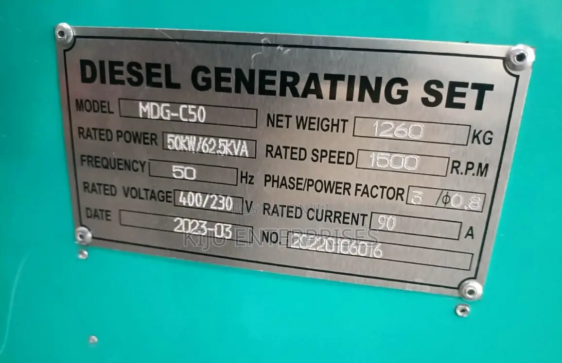 MDG Stamford Alternator Generator Available
