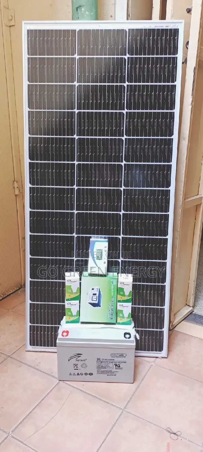 All Weather 150watts Solar Full Kit