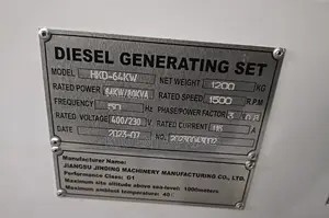 Hisaki 80kva Available Now