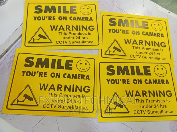 Warning Sign CCTV Surveillance