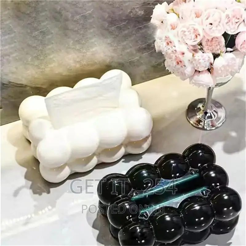 Luxurious Bubble Design Tissue Box Creative Paper Tower