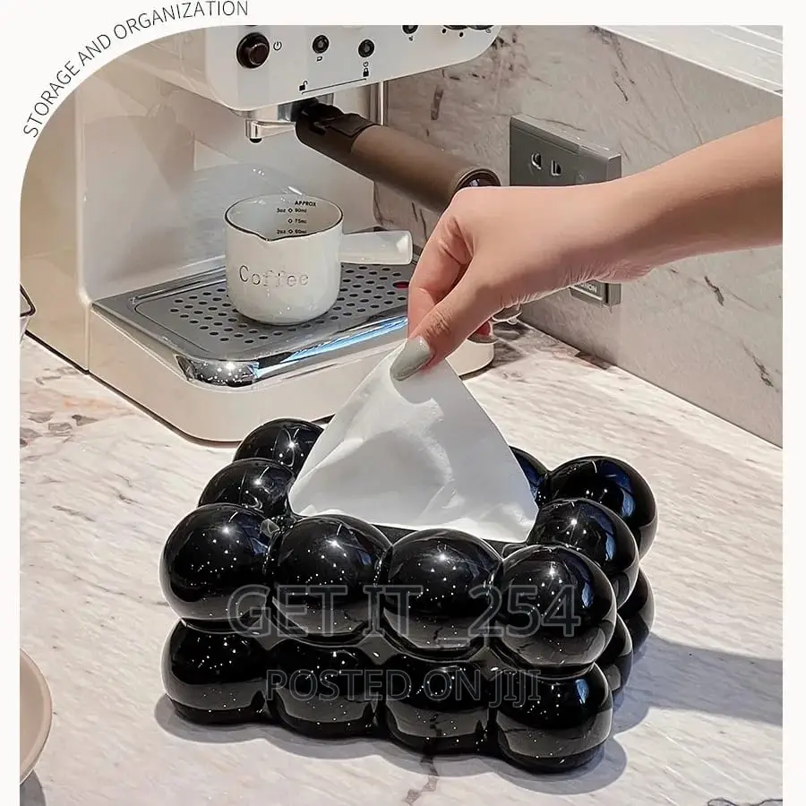 Luxurious Bubble Design Tissue Box Creative Paper Tower