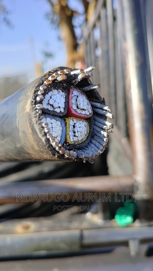 70mm Armoured Aluminium Cable.