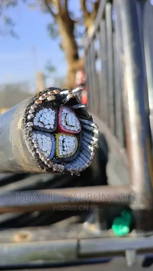 70mm Armoured Aluminium Cable.
