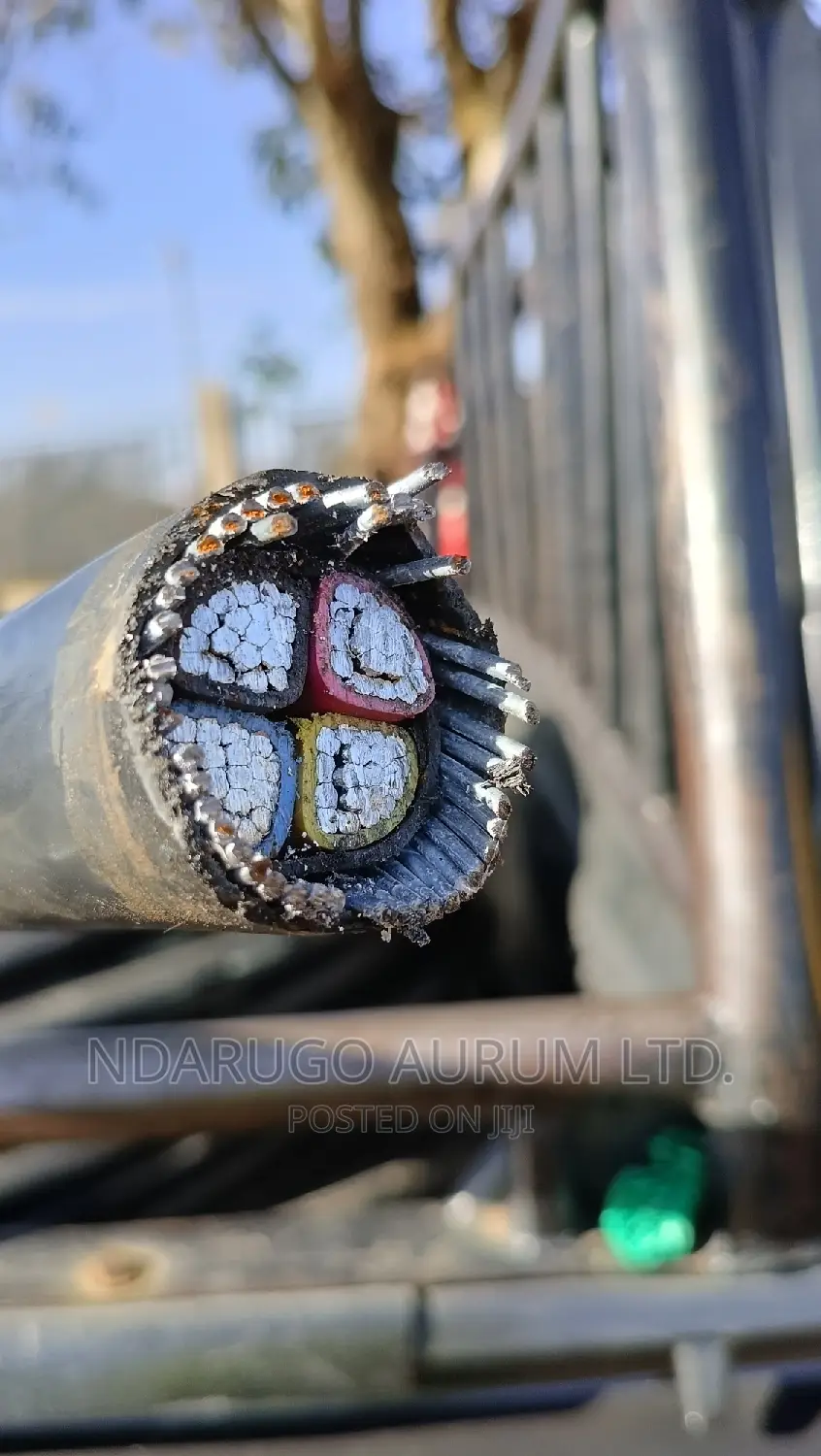 70mm Armoured Aluminium Cable.