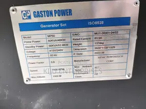 66kva Yor Power Generator Available Now