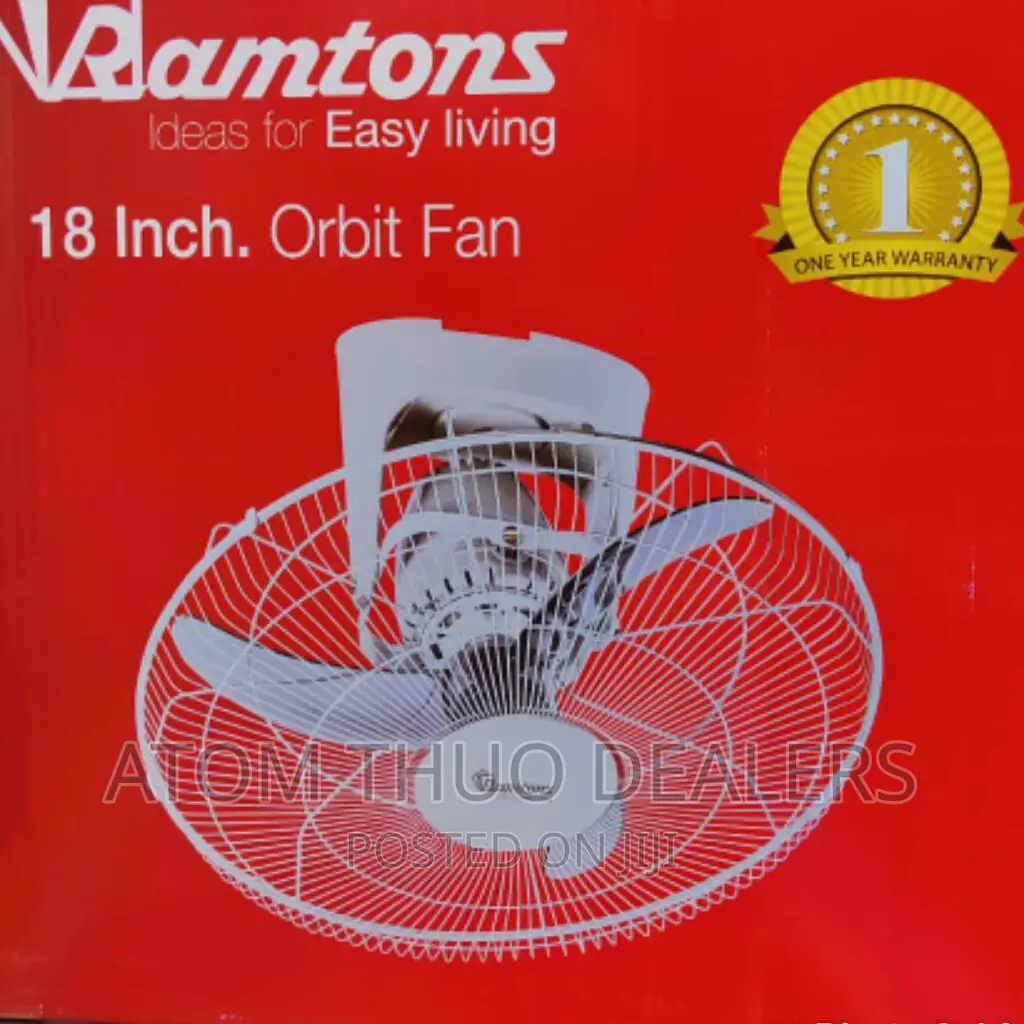 Ramtons Orbit Fan 18 Inches RM670 White