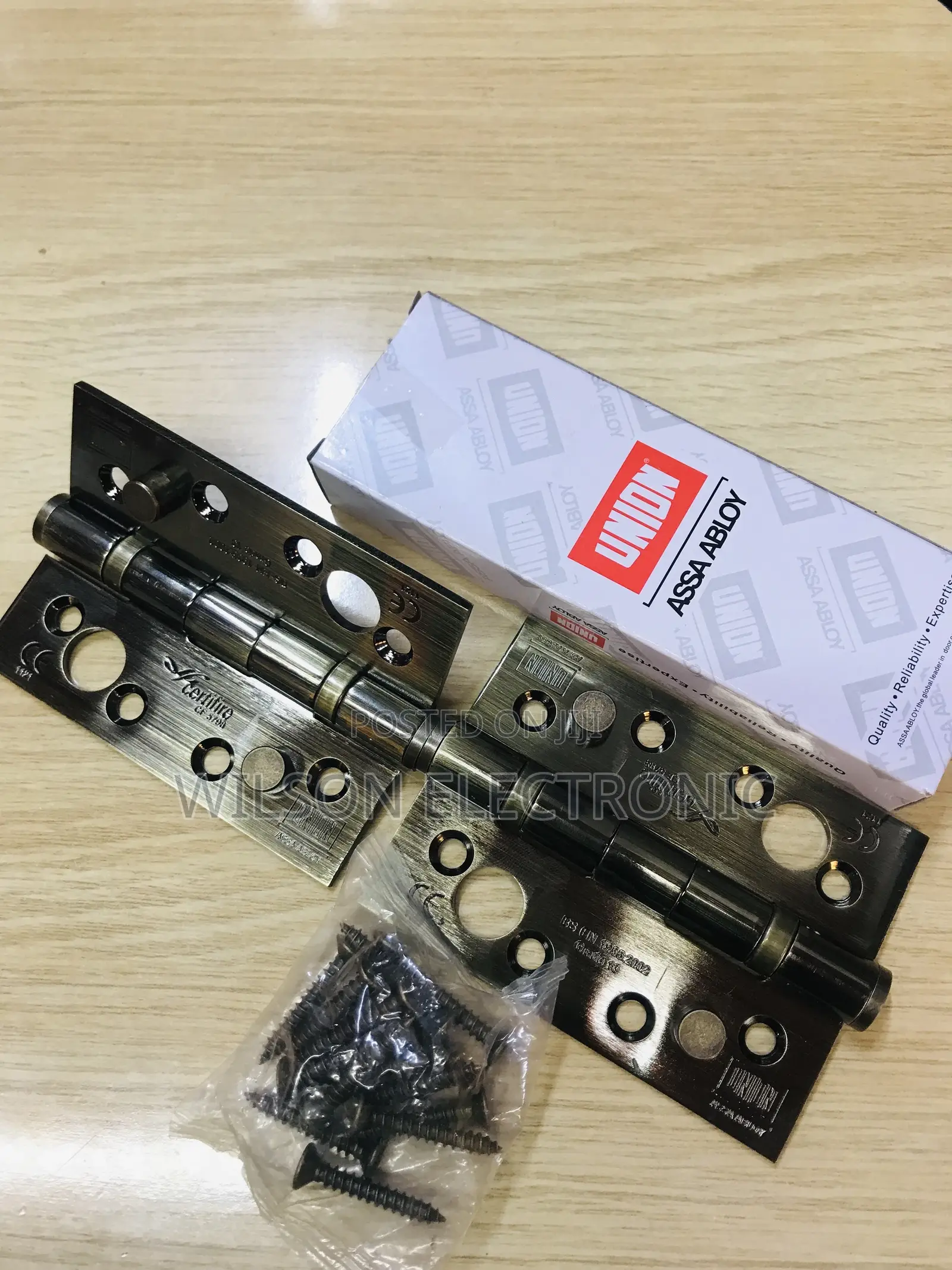 Original Union Hinges.