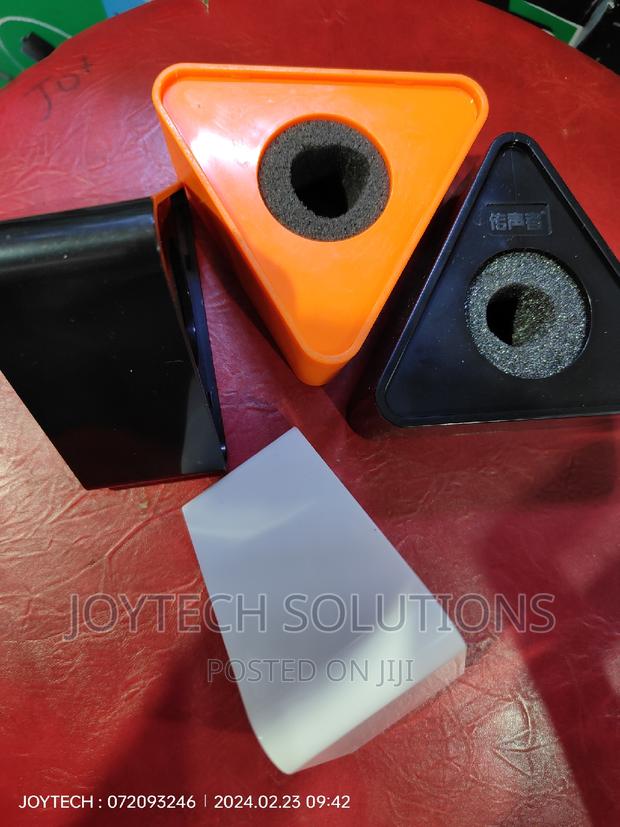 Microphone Sigh Holder Flag.
