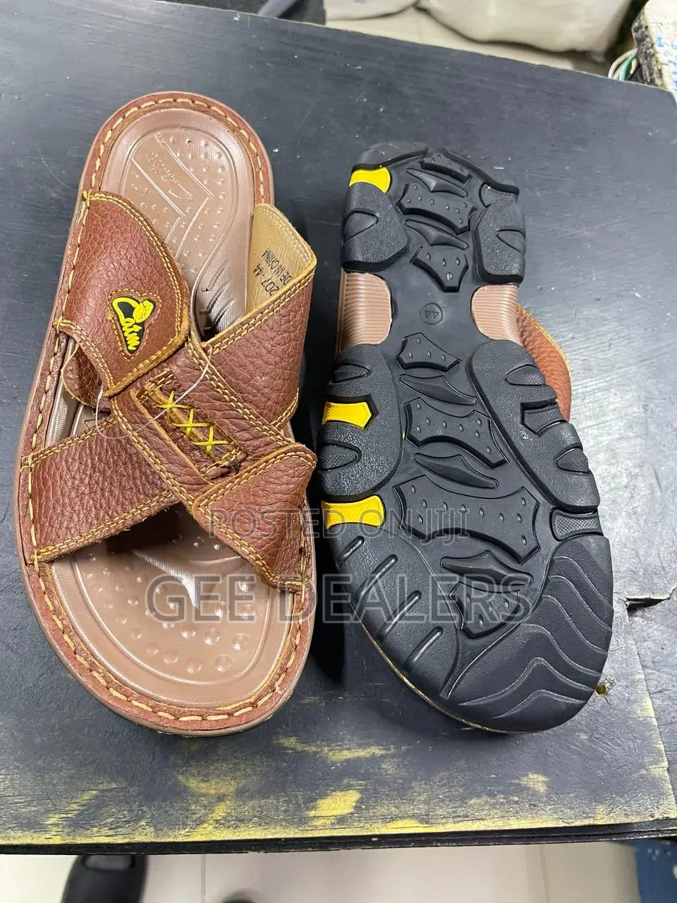 Leather Open Shoes 40-45