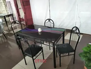 Glass Top Dining Table