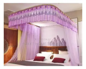 2 Stand Mosquito Net With Sliding Rails,