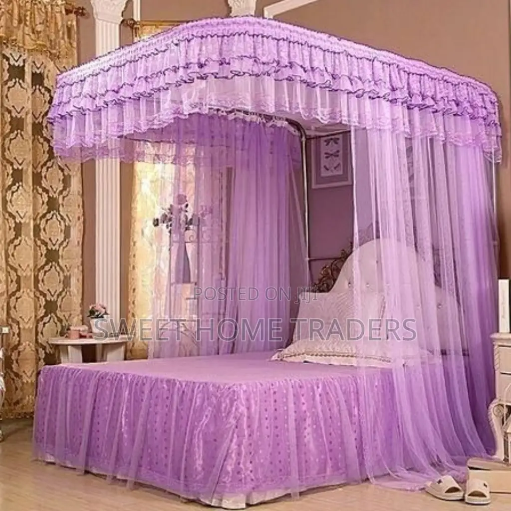 2 Stand Mosquito Net With Sliding Rails 