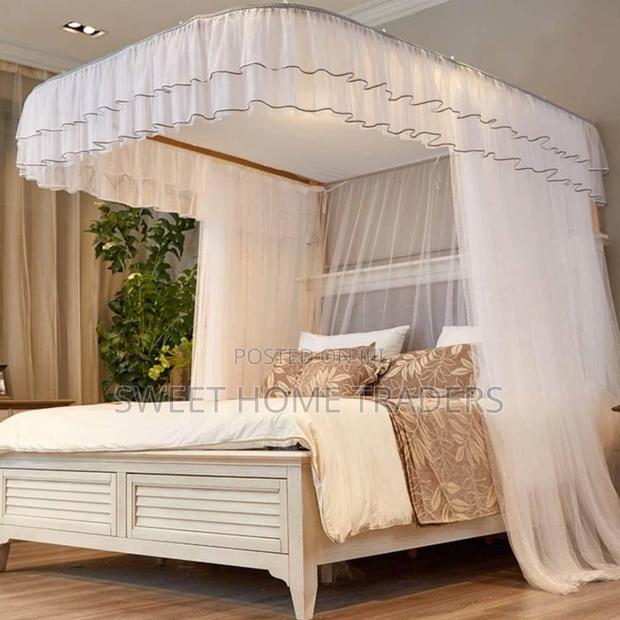 2 Stand Mosquito Net With Sliding Rails Net - main view