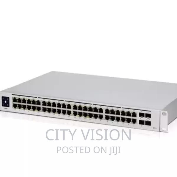 Ubiquiti Switch(Usw-48-Poe )48port(32gbe)1g SFP Ports 195w