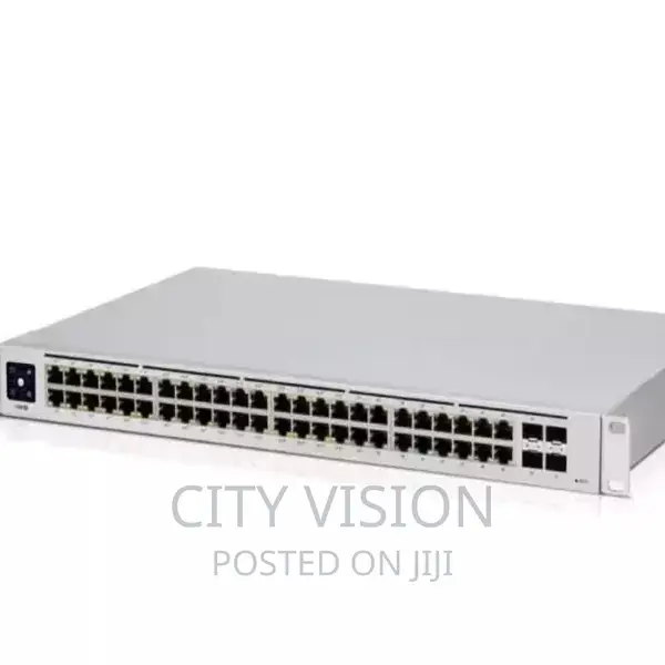 Ubiquiti Switch(Usw-48-Poe )48port(32gbe)1g SFP Ports 195w