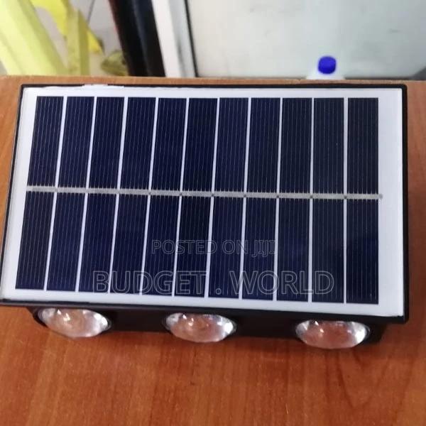 Solar Wall Lamp Outdoor Warm .Light Waterproof Up and Down