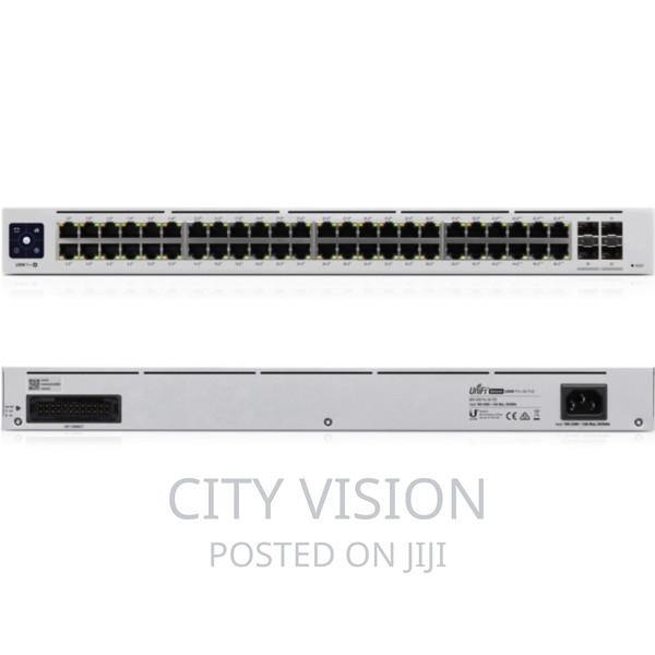 Usw-48-Poe 48-Port(32)Gbe,Poe+Rj45ports,196w!! Ubiquiti!!