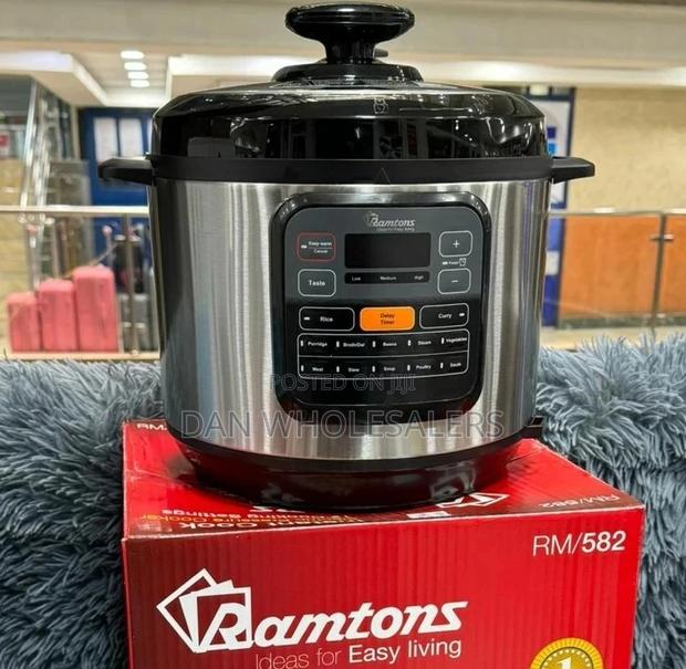 Ramtons RM/582-electric Instant Cooker- Black