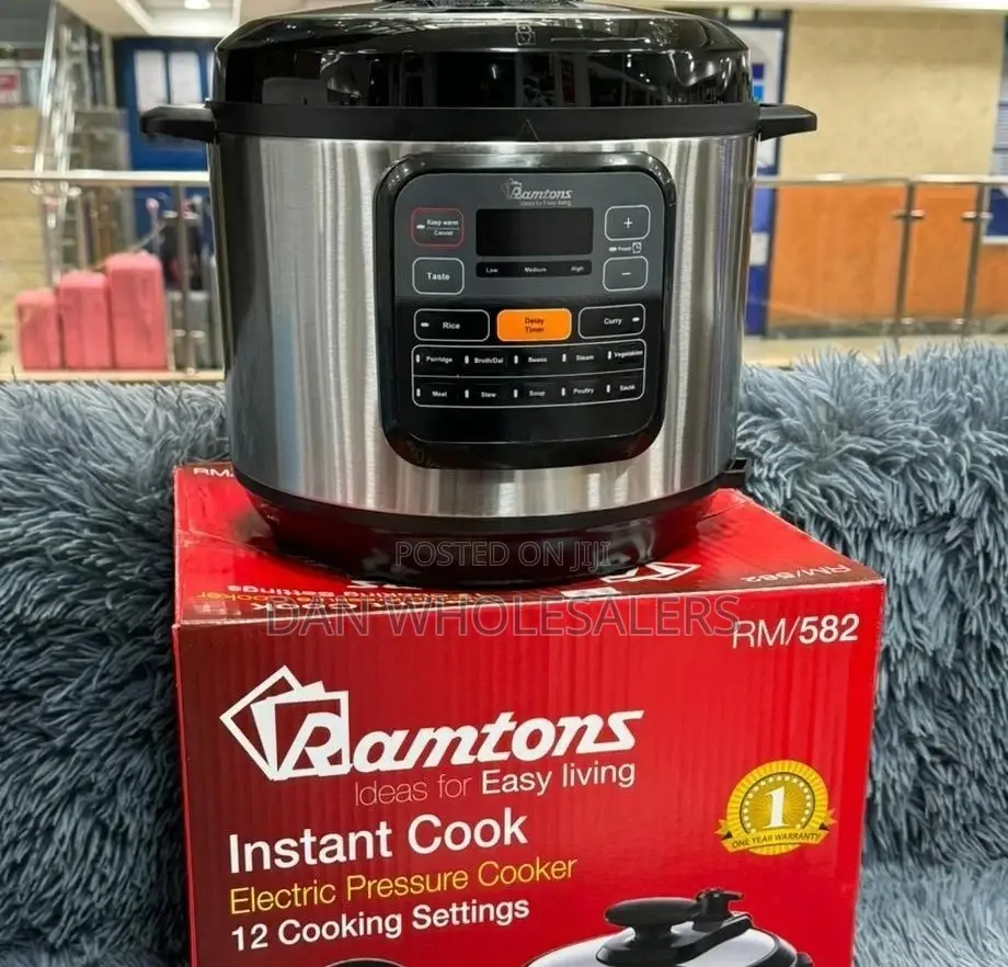 Electric Instant Cooker 6ltrs