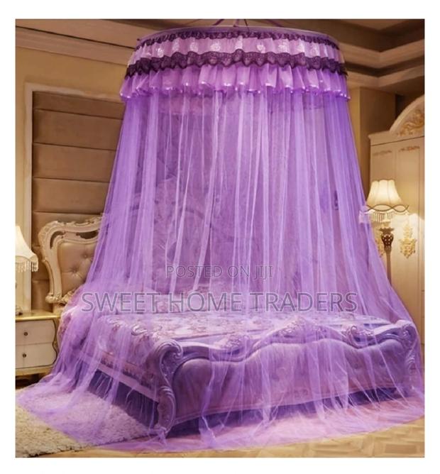 FREE Size Bed Round Mosquito Net - Recomeneded Net - main view