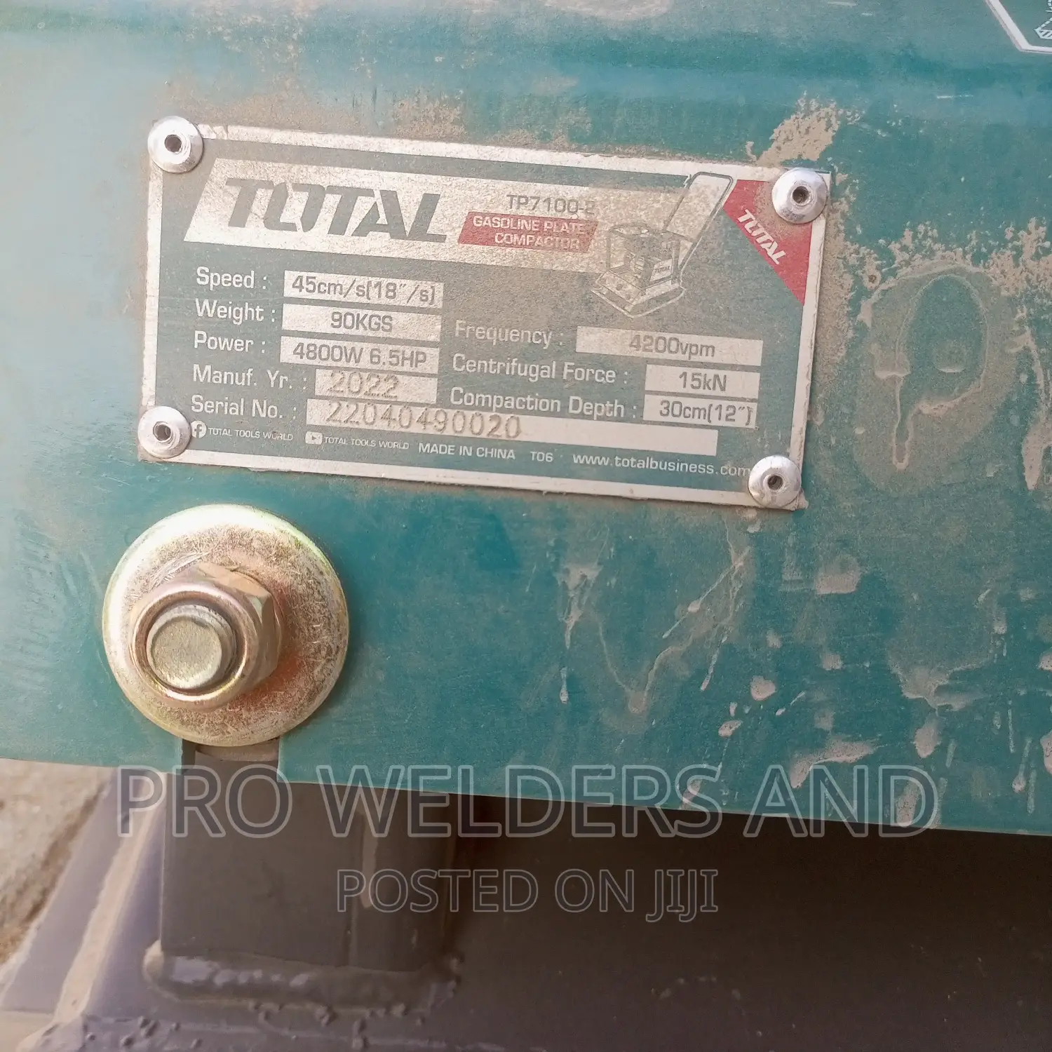 90kg Platecompactor Hire