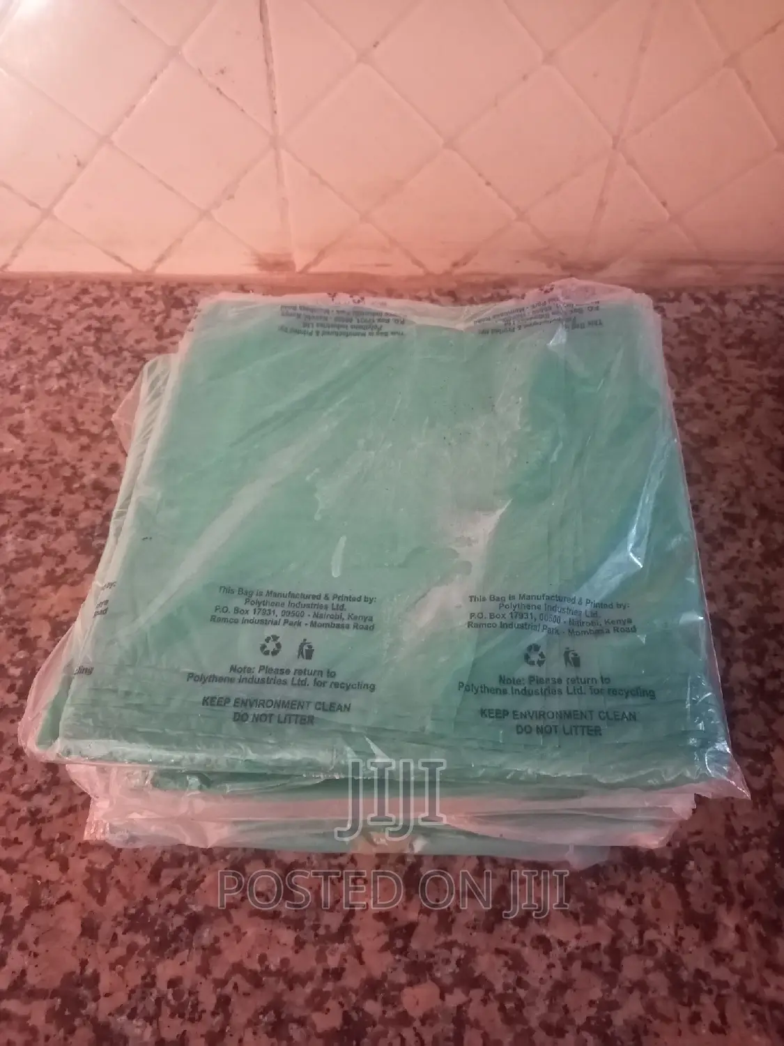 Trash Bags( a Pack of High Quality 8 Piece Trashbags)