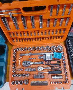 Chrome Ratchet,Socket Spanner Set 108pcs '1/4'1/2 - main view