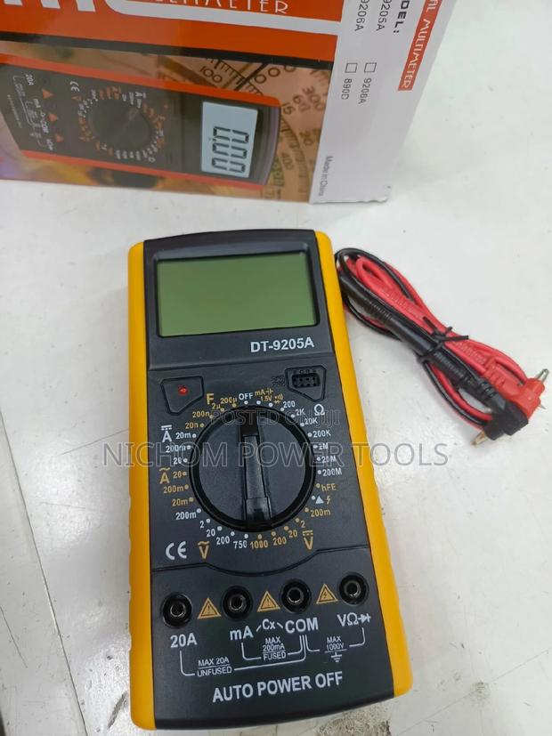 Quality Digital Multimeter - main view