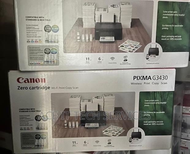 Canon PIXMA G 3430 Print Scan Copy Wifi,