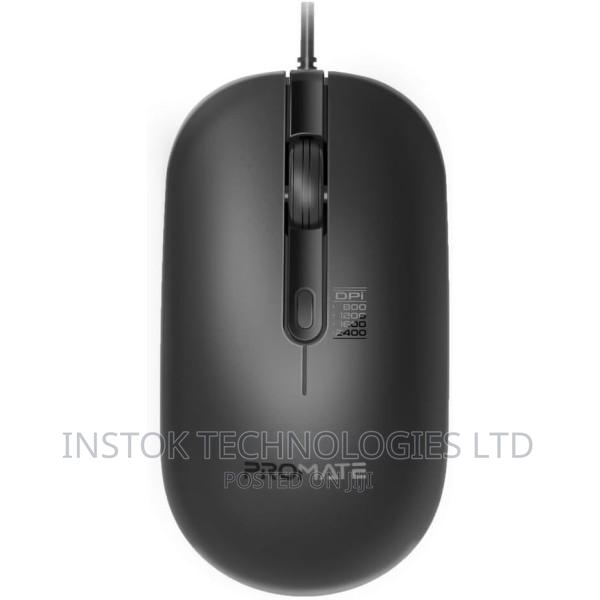 Promate CM-2400 Adjustable DPI Wired Optical Mouse - main view