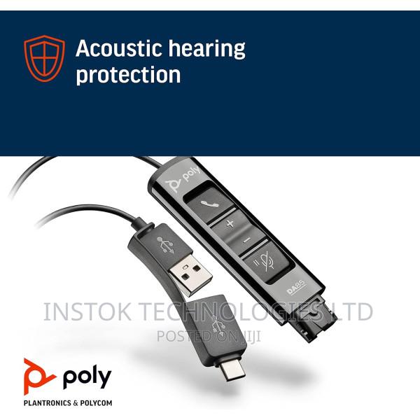 Poly Plantronics DA85 USB-A/USB-C Digital Headset Adapter - thumbnail 2