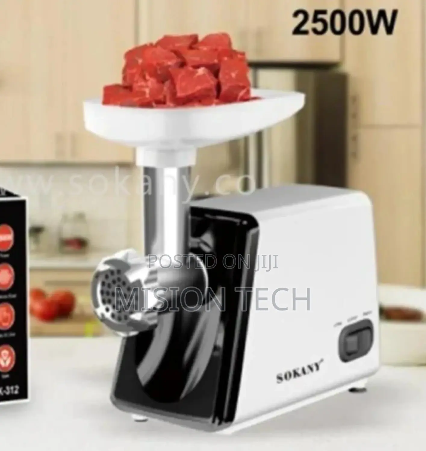 2500w Sokany Meat Mincer