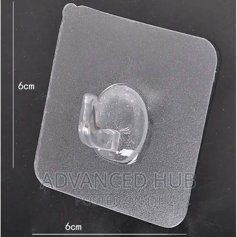 10pc Strong Seamless Adhesive Hooks