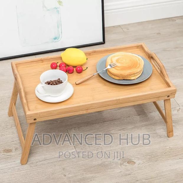 Bamboo Foldable Breakfast in Bed/Multifunctional Tray - thumbnail 6