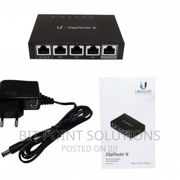 Edgerouter ER-X Router ! Ubiquiti Edge Router "ER-X" Instock - main view