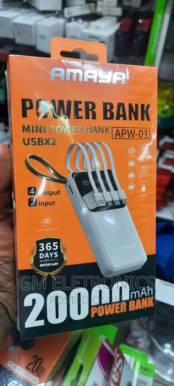 Amaya APW-01 Power Bank 20000mah.