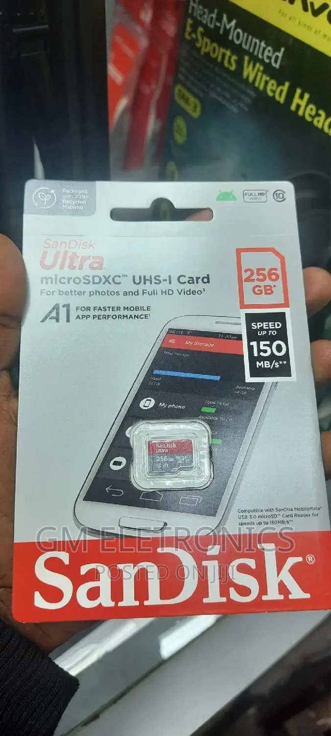 Brand New 256gb Microsd Memory Card