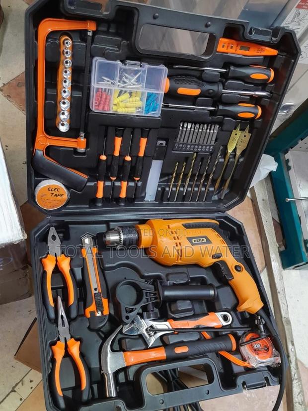 Dera All in One Drill Set Plus Hand Drill 650W - main view