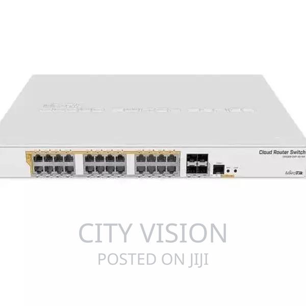 Mikrotik(Crs328-24p-4s+Rm) 24 Port Gigabit Ethernet Switch!!