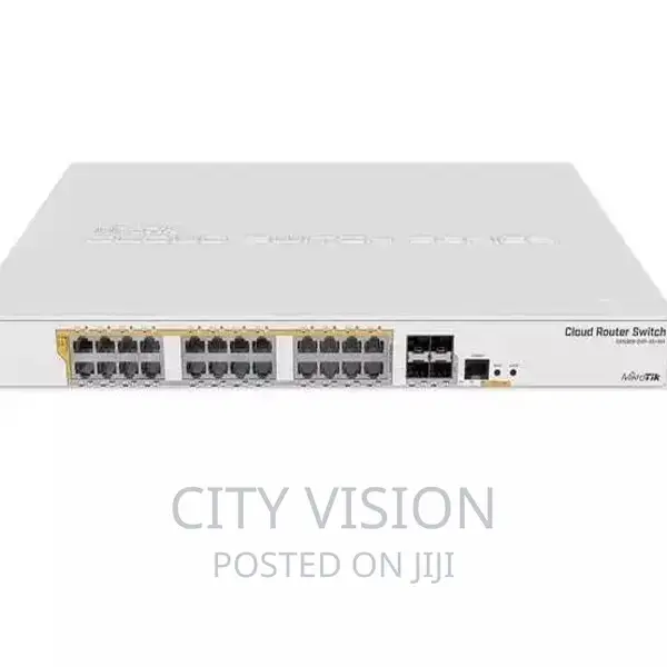 Mikrotik(Crs328-24p-4s+Rm) 24 Port Gigabit Ethernet Switch!!