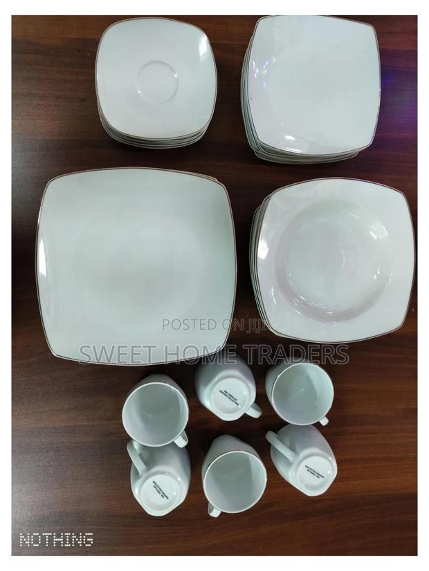 30pc Dinner Set Porcelain Material, - main view