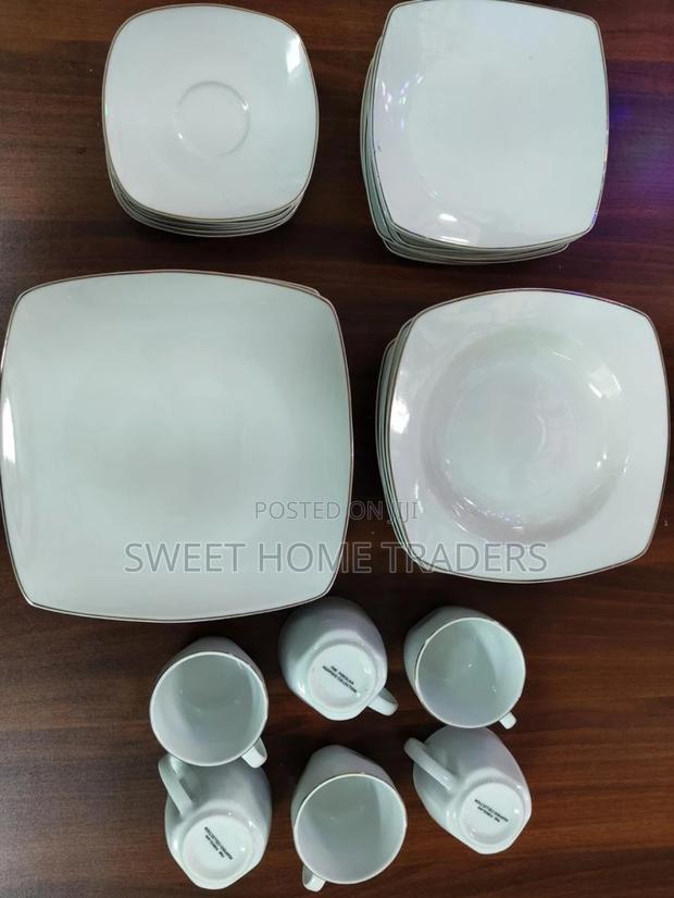 30pc Dinner Set Porcelain Material  - main view