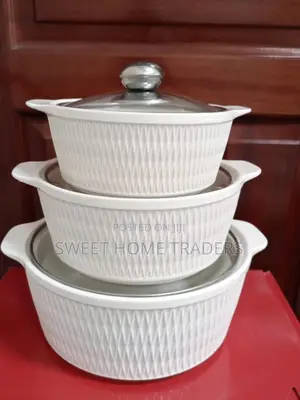 High Quality 3in1 Ceramic Soup Pots