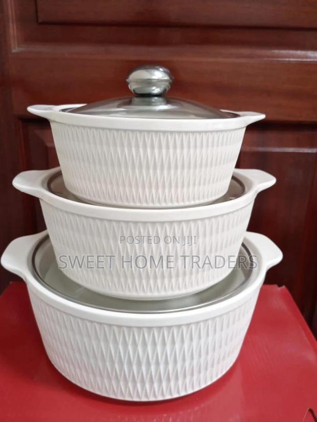High Quality 3in1 Ceramic Soup Pots - main view