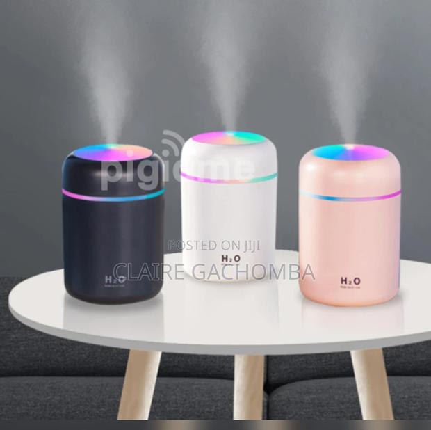 Grey/Pink/White Nordic Humidifier Available - main view