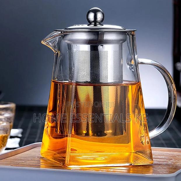 Heat Resistant 950ml Borosilicate With Infuser - main view